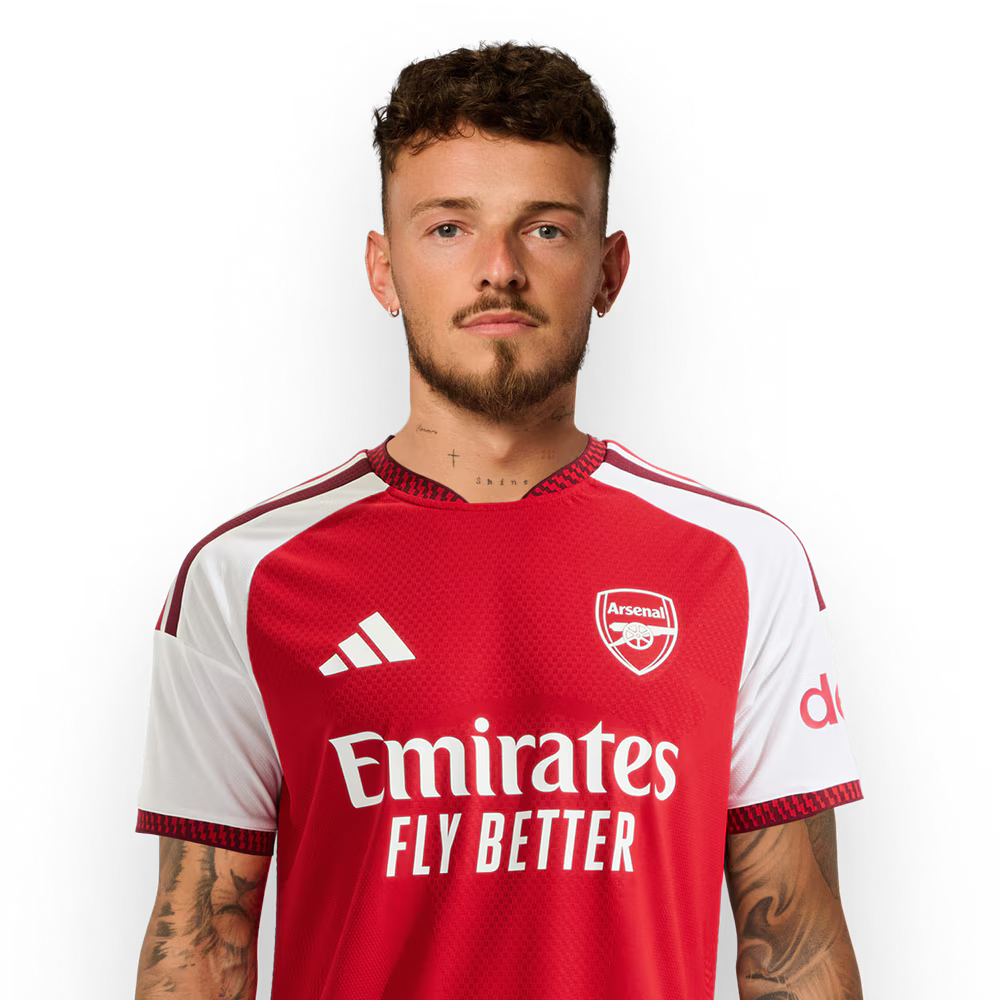 Arsenal Gunners 2026/27 White #4 Home Jersey Shirt