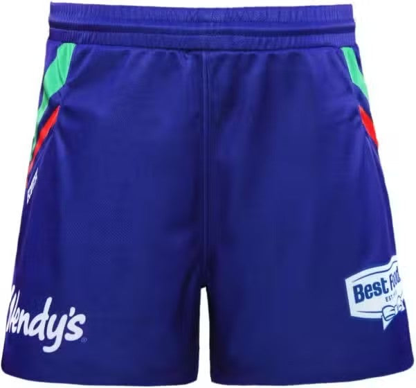 New Zealand Warriors 2025 Home Gym Shorts
