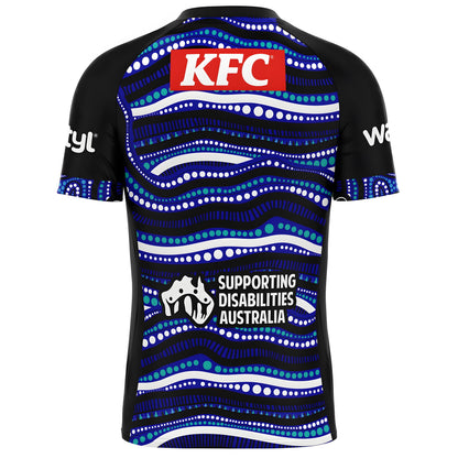 Canterbury Bankstown Bulldogs 2025 Indigenous Training Polo Shirt