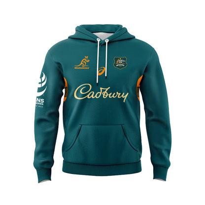 Australian Wallabies 2025 Lions Tour Warm Up Hoodie