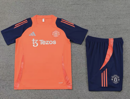 Manchester United 2024/25 Training Jersey Shirt & Shorts Kit # 2