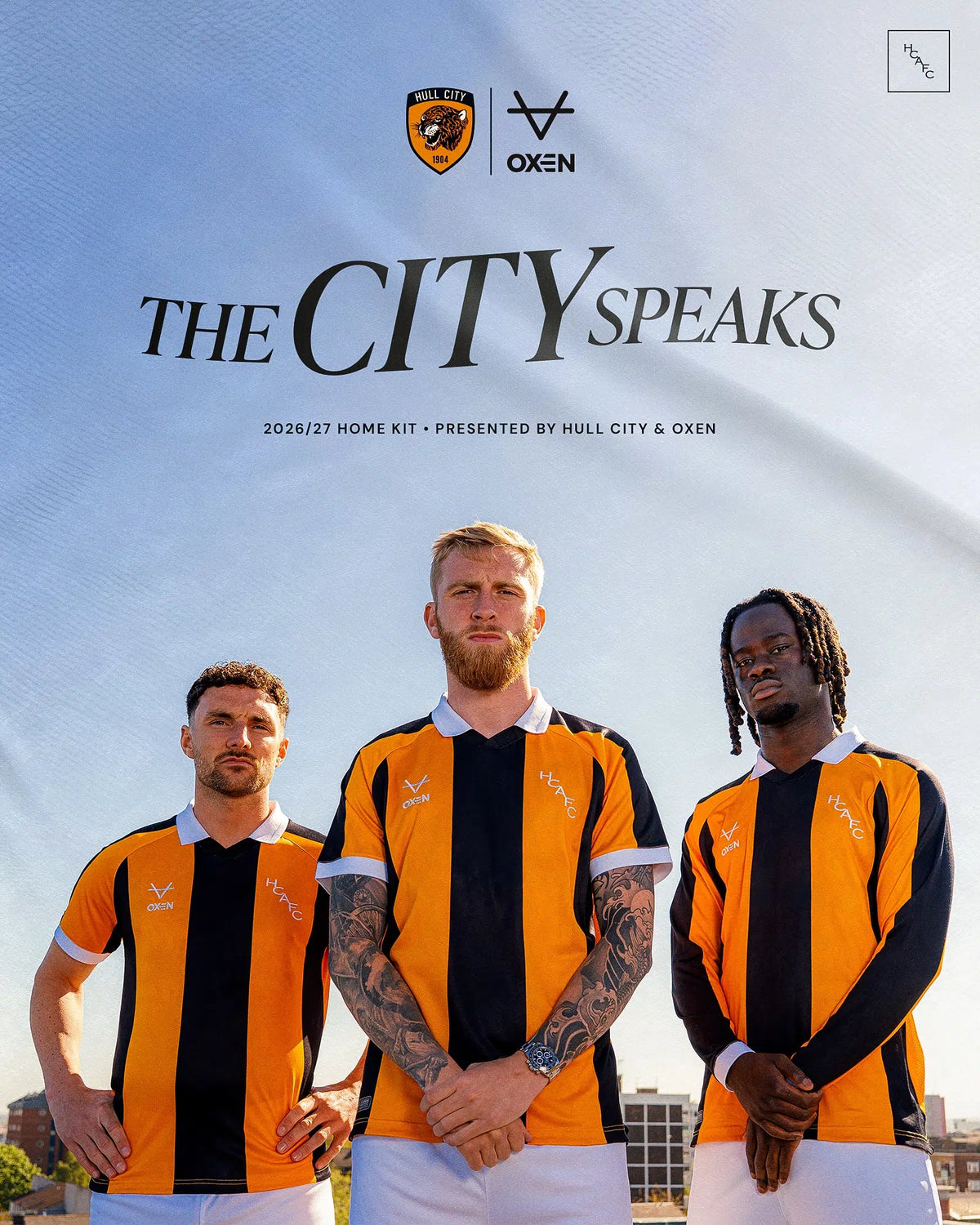 Hull City 2026/27 Home Jersey Shirt