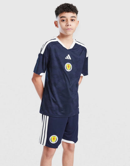 Scotland Football 2026 World Cup Kids Home Jersey Shirt and Shorts Kit