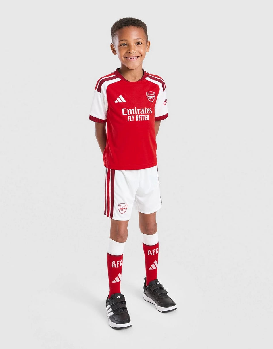 Arsenal Gunners 2026/27 Kid's Home Jersey Shorts and Socks Kit