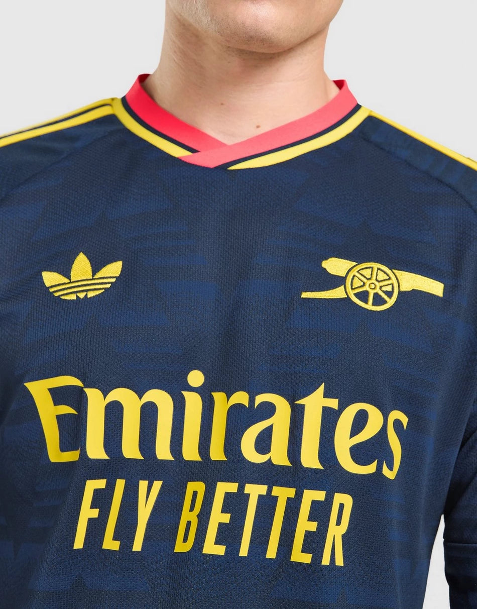 Arsenal Gunners 2026/27 Long Sleeve Away Jersey Shirt