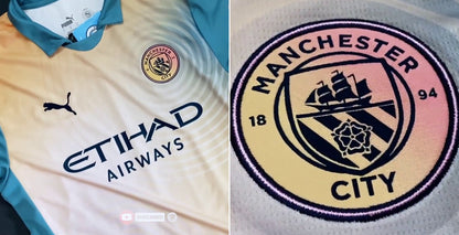 Manchester City 2024/25 Fourth Jersey Shirt designed by Noel Gallagher