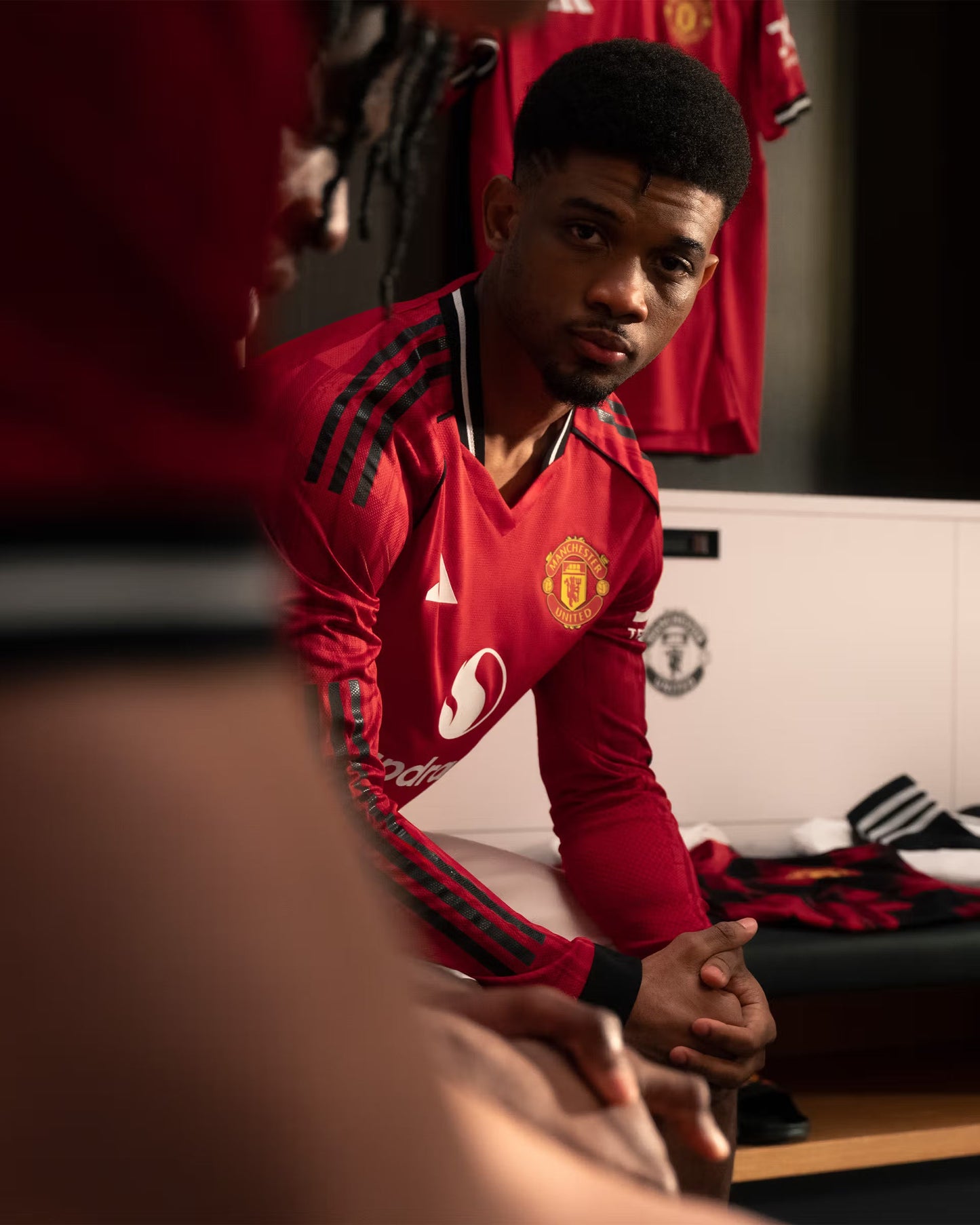 Manchester United 2025/26 Long Sleeve Player's Edition Home Jersey Shirt