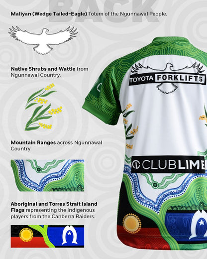 Canberra Raiders 2026 Indigenous Jersey