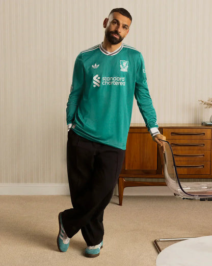 Liverpool 2025/26 Player's Edition Long Sleeve Third Jersey Shirt