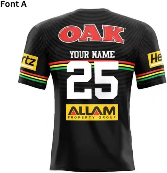 Penrith Panthers 2025 Kids Home Polo Shirt